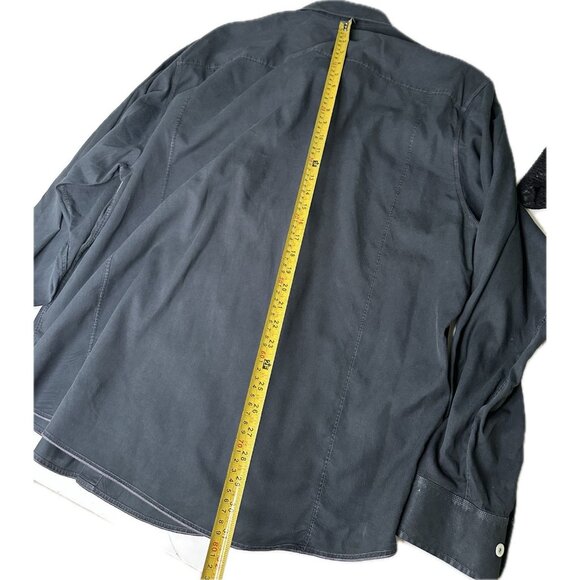 Tommy Bahama Island Crafted Shirt Mens XXL Black Tencel Button Down - Picture 7 of 7